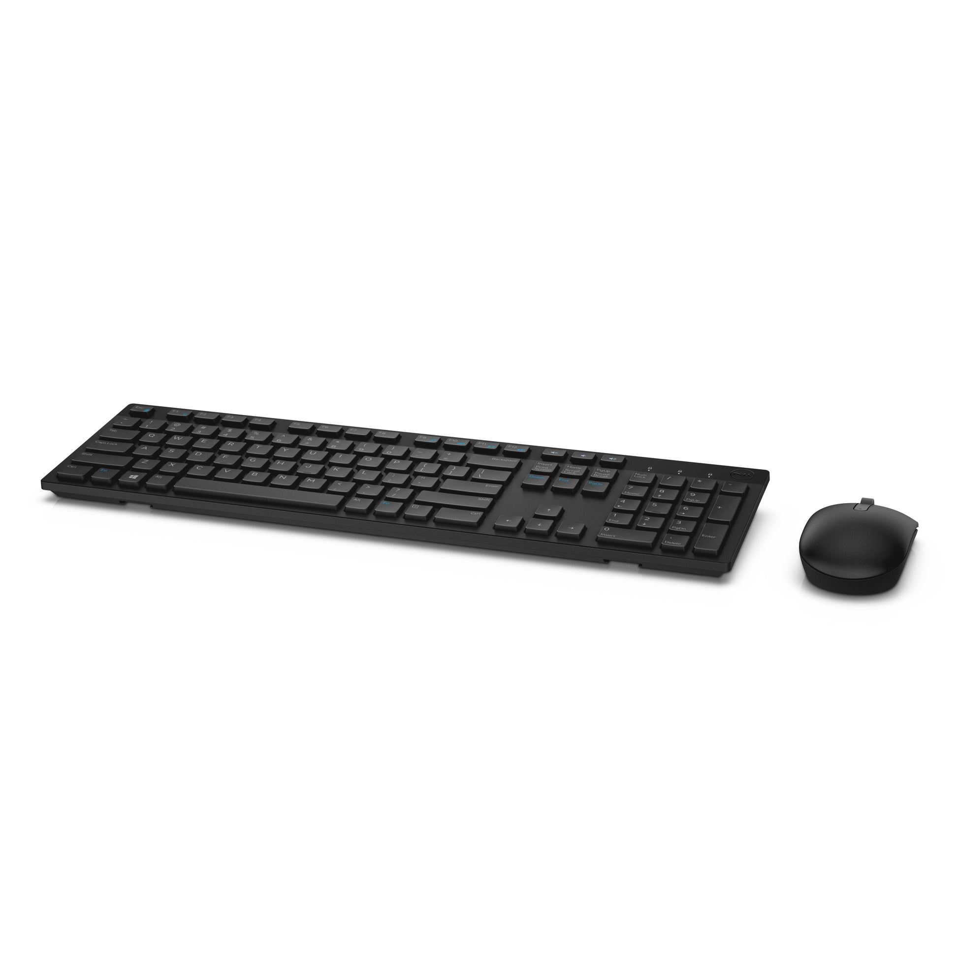 DELL Logitech KM636 – Tastatur- und Maus-Set – 2,4 GHz USB-A (Nano-Empfänger) – QWERTZ (DE) – Schwarz