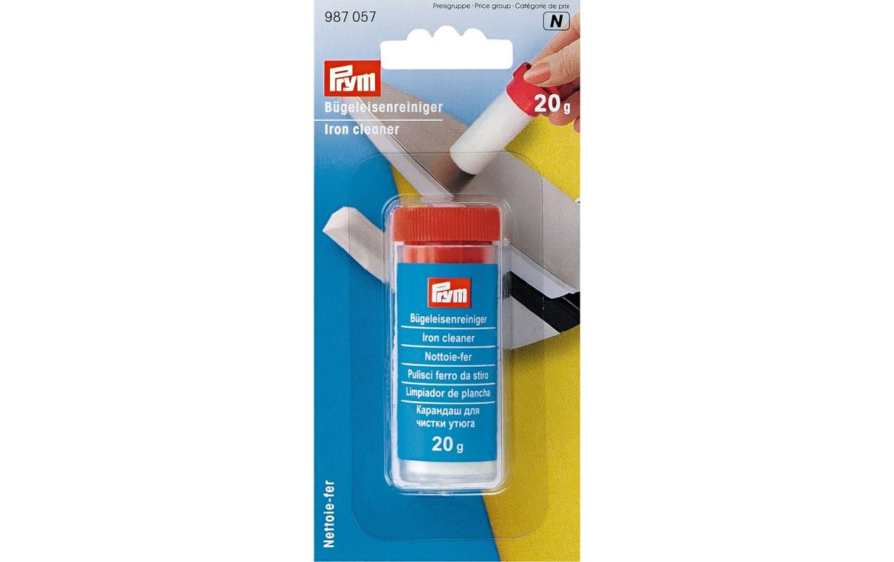 Prym Entkalker (Haushaltsgeräte) für Bügelsohle – Creme – 20 g, 1 Stk.
