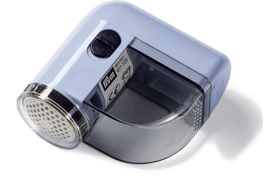 Prym Fusselrasierer 611725 – Mini – Kunststoff – Violett/Weiss – 1 Stk. – 3,5 × 7,5 × 7,5 cm