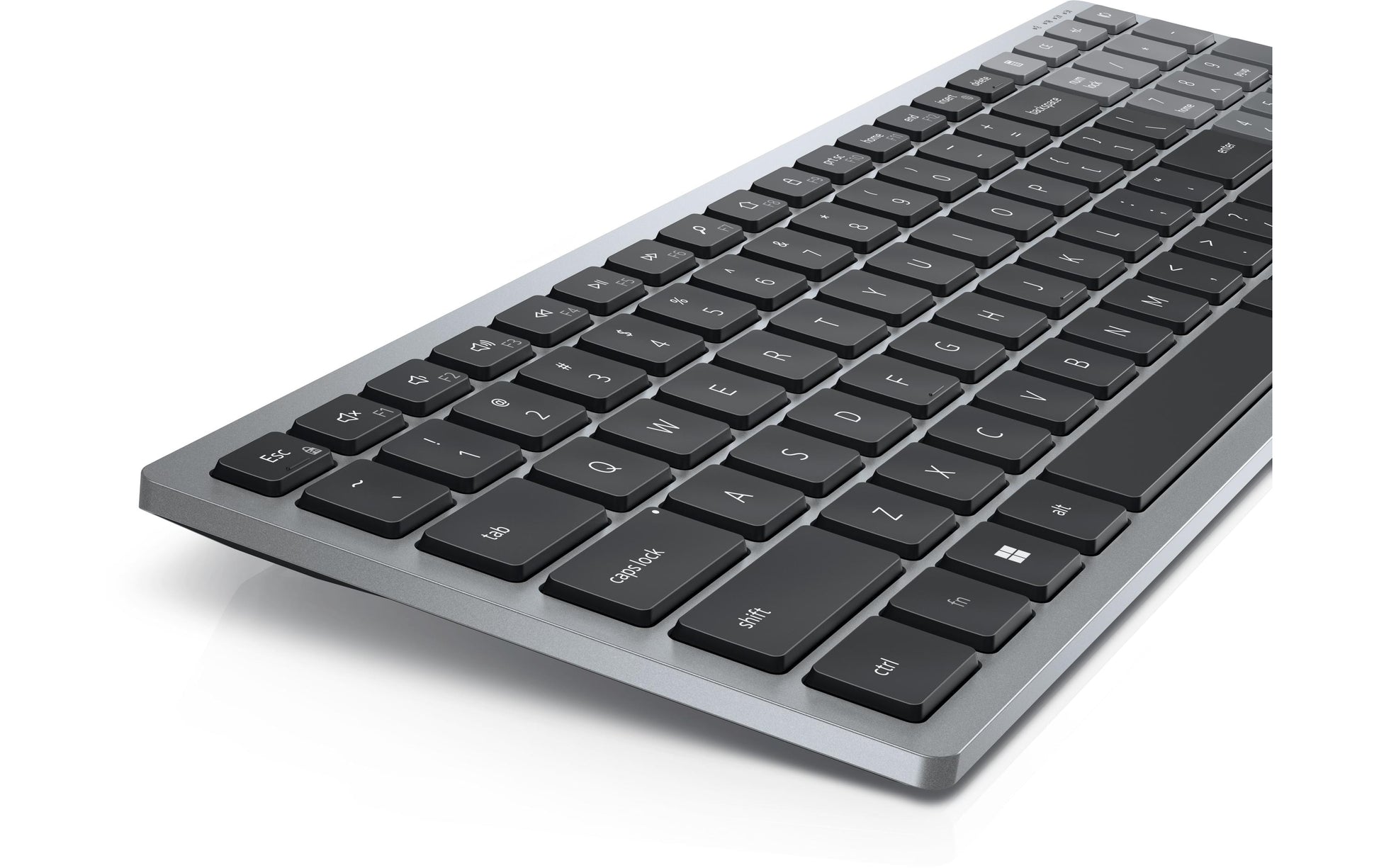 Dell KB740 – Tastatur, kabellos (2,4 GHz), IT-Layout (IT), Fullsize (mit Ziffernblock), Schere, schwarz
