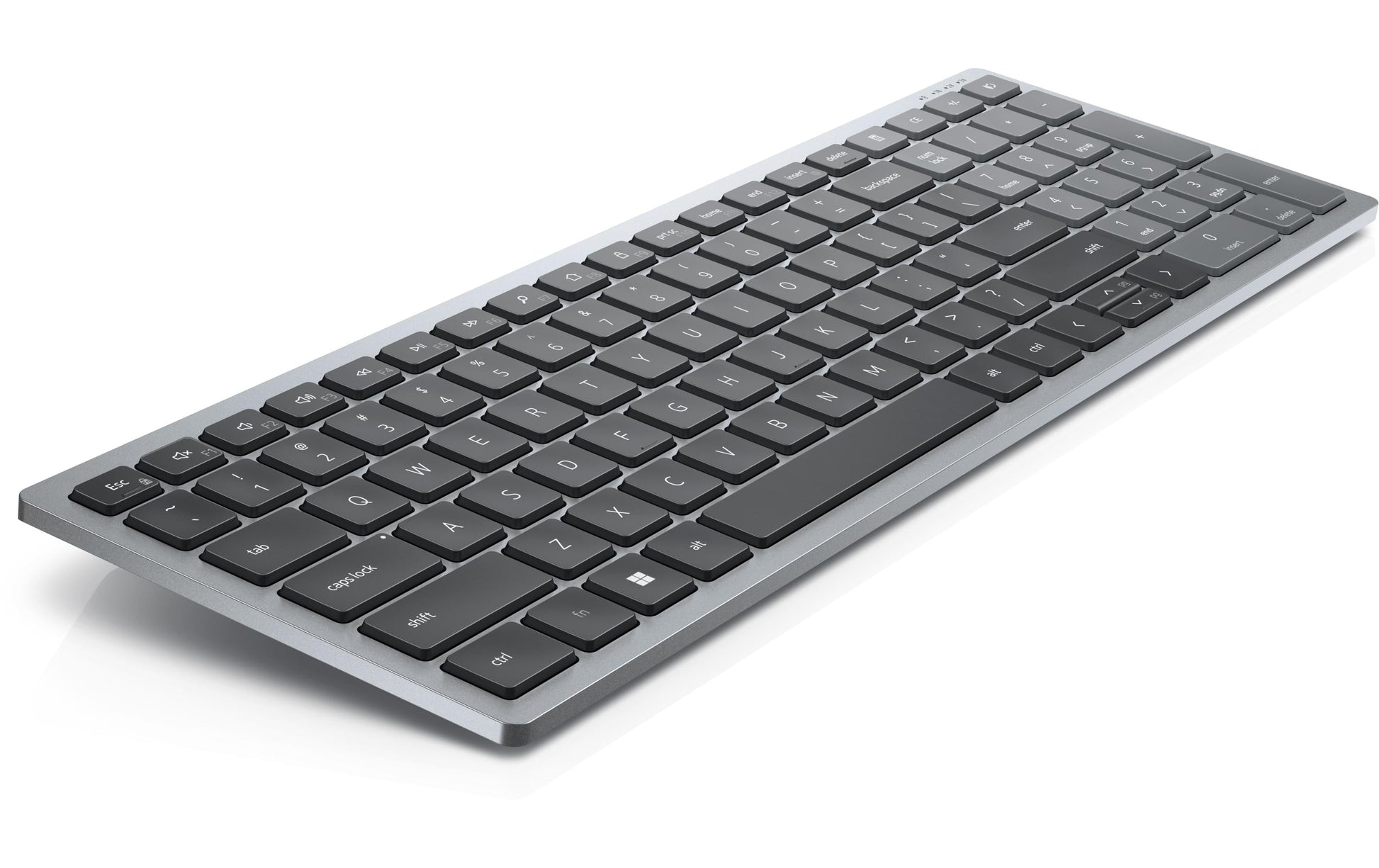 Dell KB740 – Tastatur, kabellos (2,4 GHz), IT-Layout (IT), Fullsize (mit Ziffernblock), Schere, schwarz
