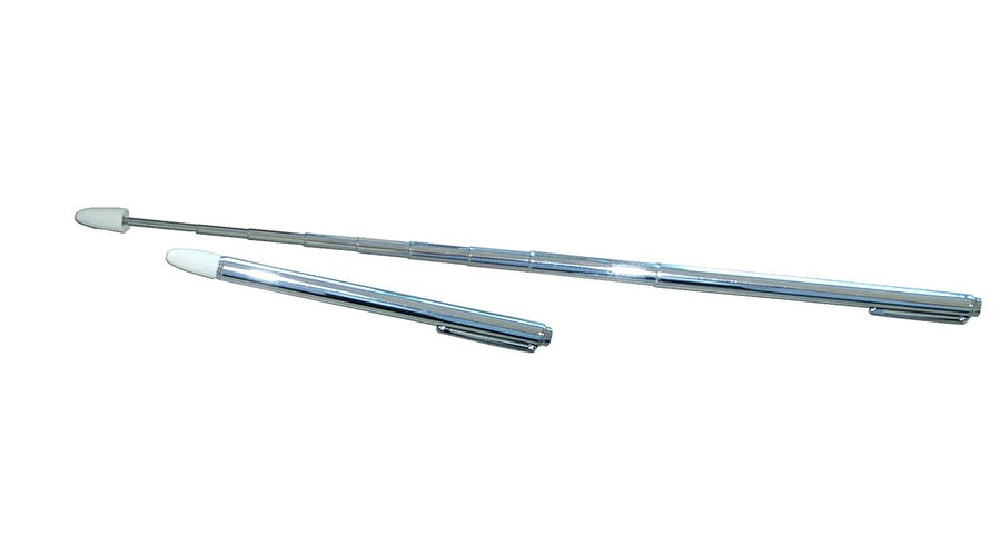 Wedo Teleskop-Kugelschreiber – Silber, glänzend