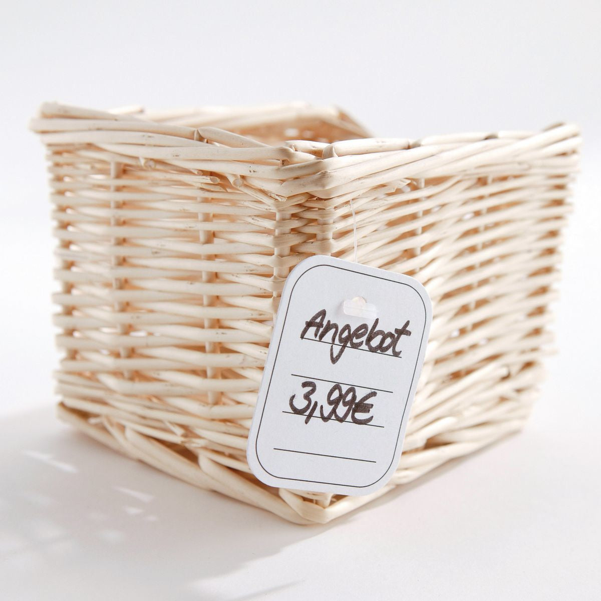 Sigel Anhängeetiketten – 40 × 50 mm, Karton, weiss, gelocht, perforiert, liniert, 500 Stk.