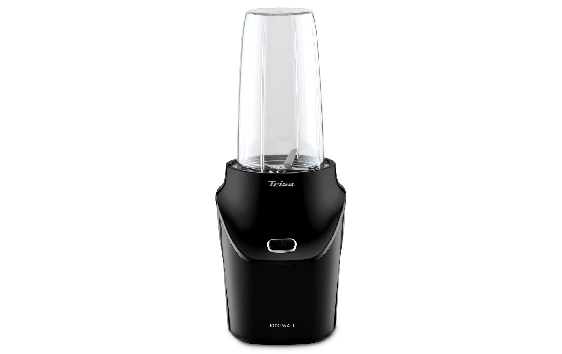 Trisa Smoothie-Mixer Nutri Blender Energy – 1 l, 1000 W, Eis-Crusher – Schwarz