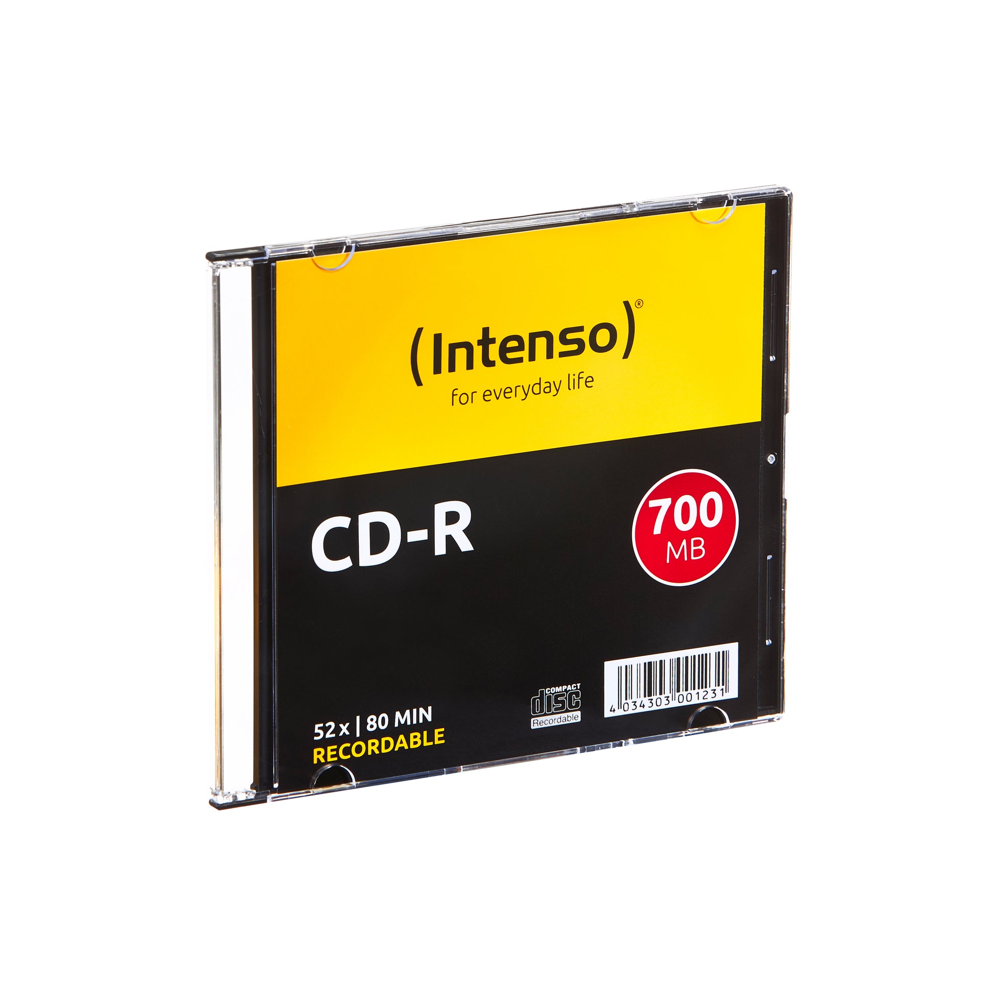 Intenso CD-R 700 MB – 52×, 10er Pack