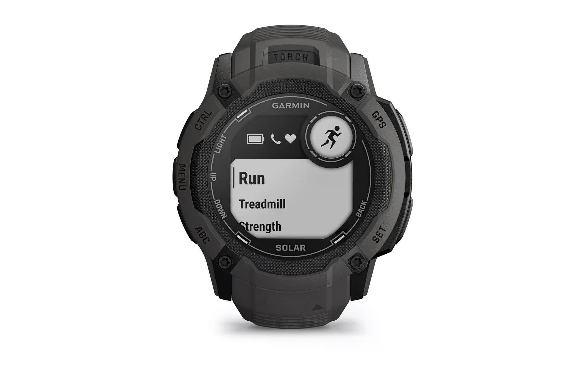 Garmin Instinct 2X Solar – GPS-Smartwatch – 50 mm, 1,1", GPS, MIP, Power Glass, 10 ATM, Graphit