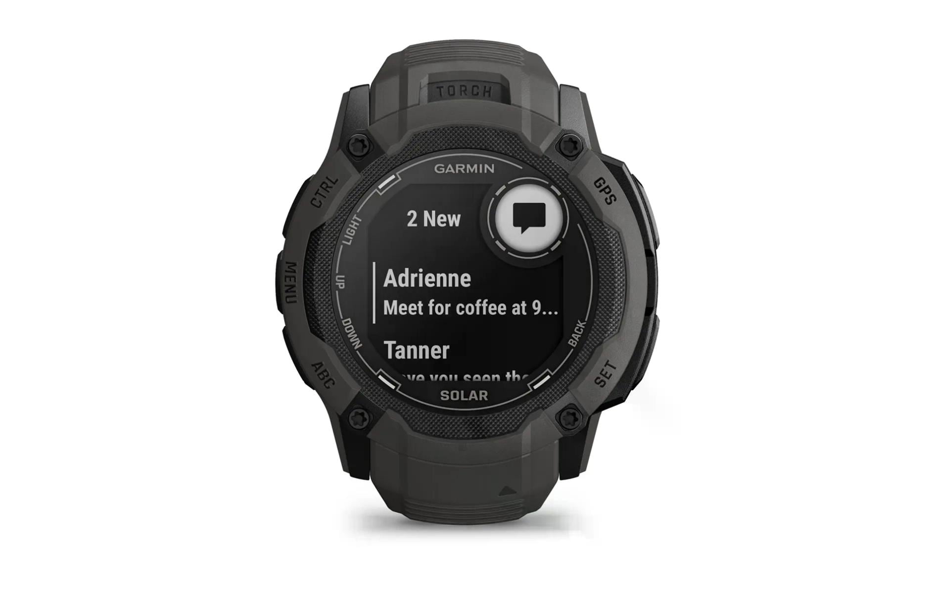 Garmin Instinct 2X Solar – GPS-Smartwatch – 50 mm, 1,1", GPS, MIP, Power Glass, 10 ATM, Graphit
