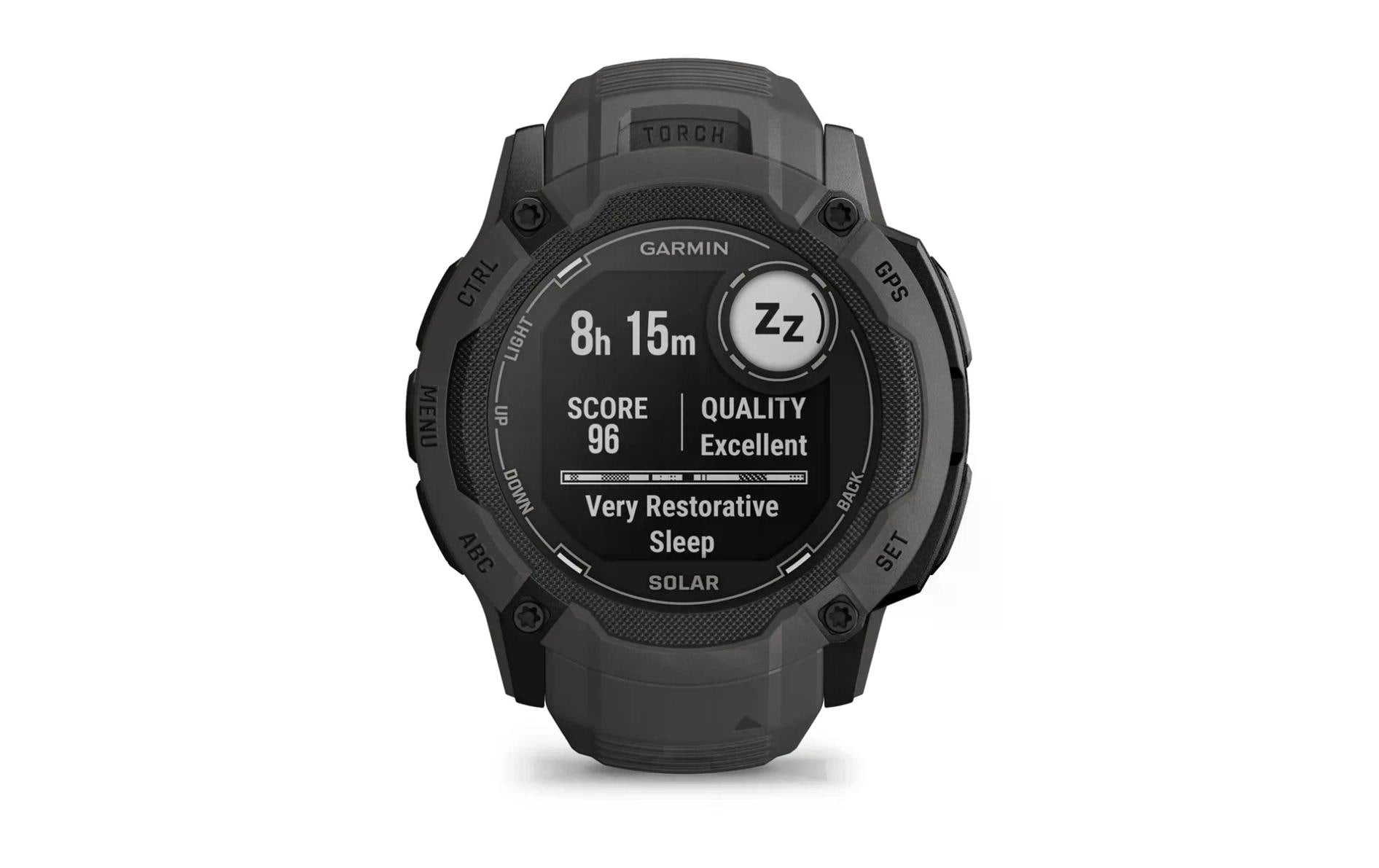 Garmin Instinct 2X Solar – GPS-Smartwatch – 50 mm, 1,1", GPS, MIP, Power Glass, 10 ATM, Graphit