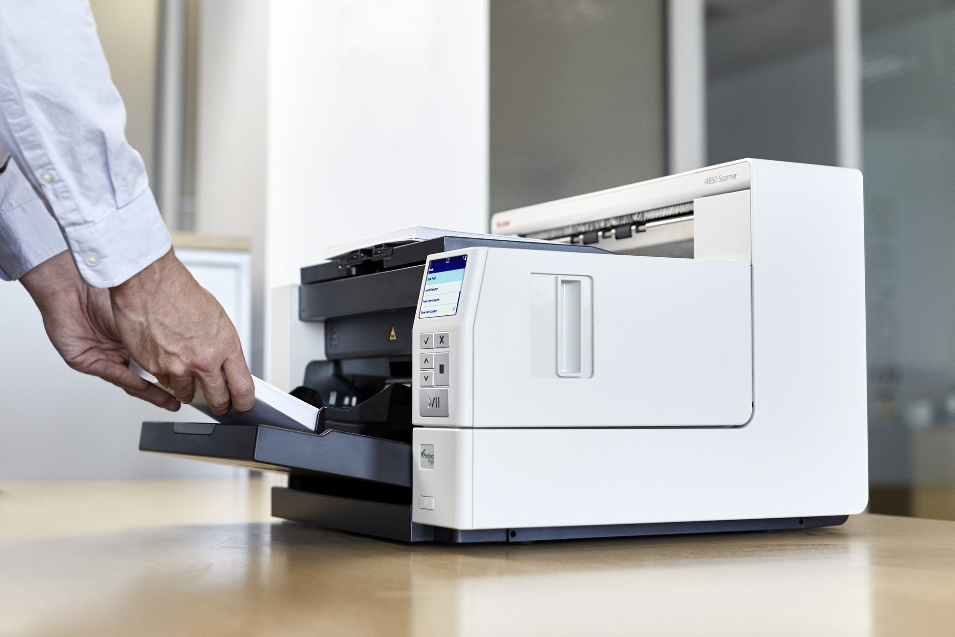 Kodak Alaris i4850 – Einzugsscanner, A3, Duplex, 150 Seiten pro Minute, ADF 500 Blatt, USB
