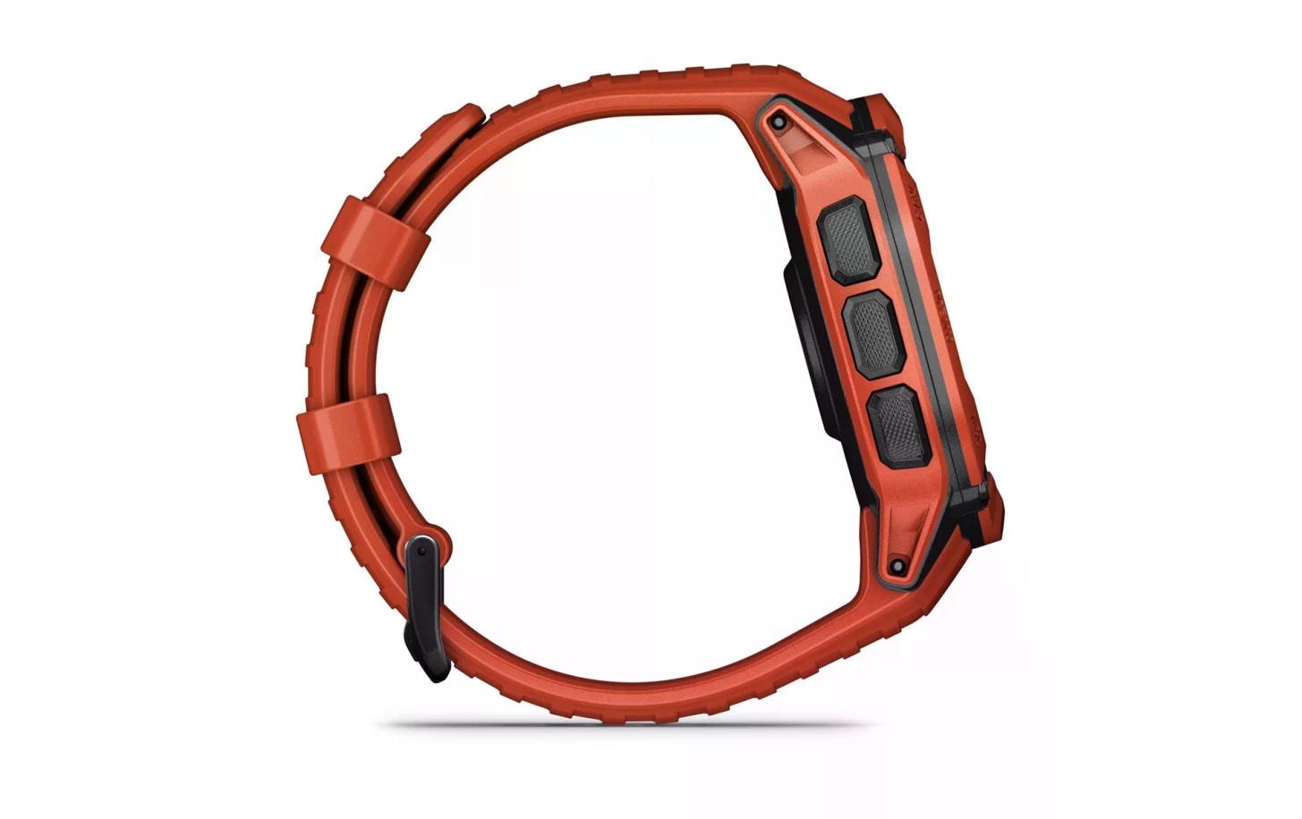 Garmin Instinct 2X Solar – GPS-Smartwatch – 50 mm, 1,1", GPS, MIP, Power Glass, 10 ATM, Rot, Sportarmband