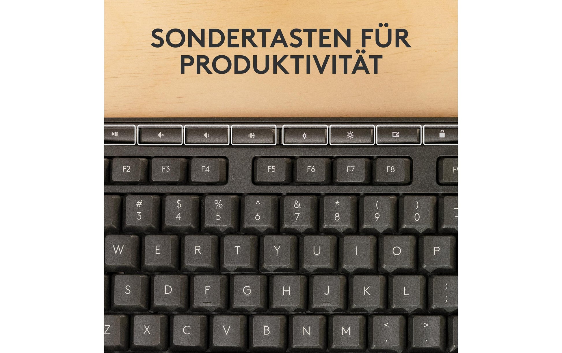 Logitech MK370 – Kabellose Tastatur (Bluetooth/2,4 GHz), CH-Layout (DE-CH) – für Windows & iOS