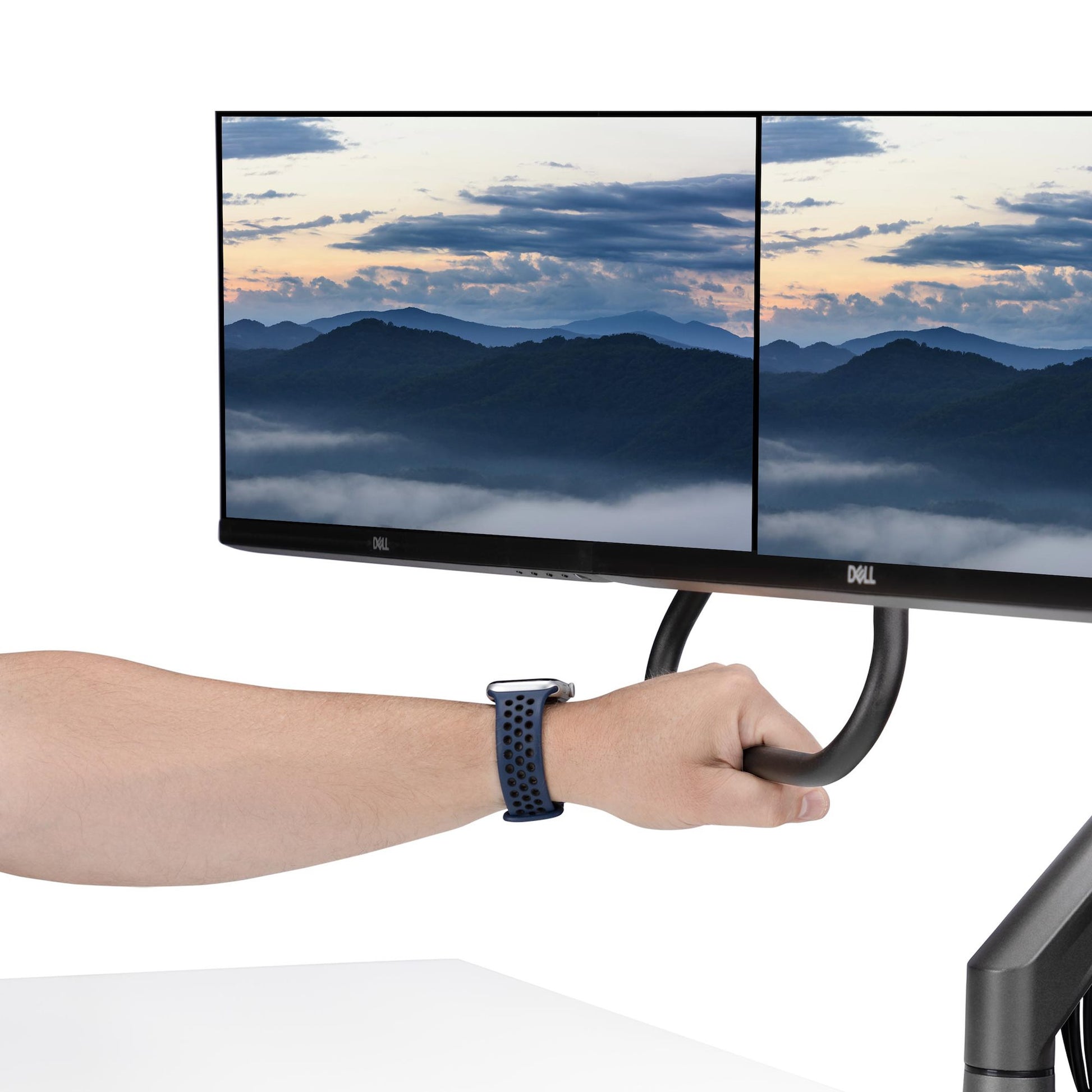 StarTech.com Monitorarm Tischhalterung – 17–27" – bis 15 kg/Monitor – Gasfeder – für VESA 75×75/100×100 mm
