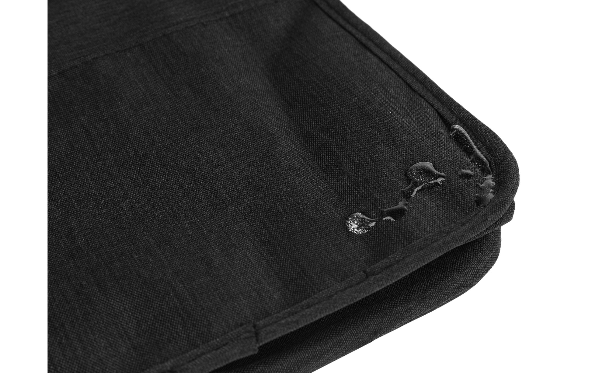 KOOR Kulturbeutel – wasserfest – 4,2 l, 25 × 17 × 10 cm – schwarz – Polyester