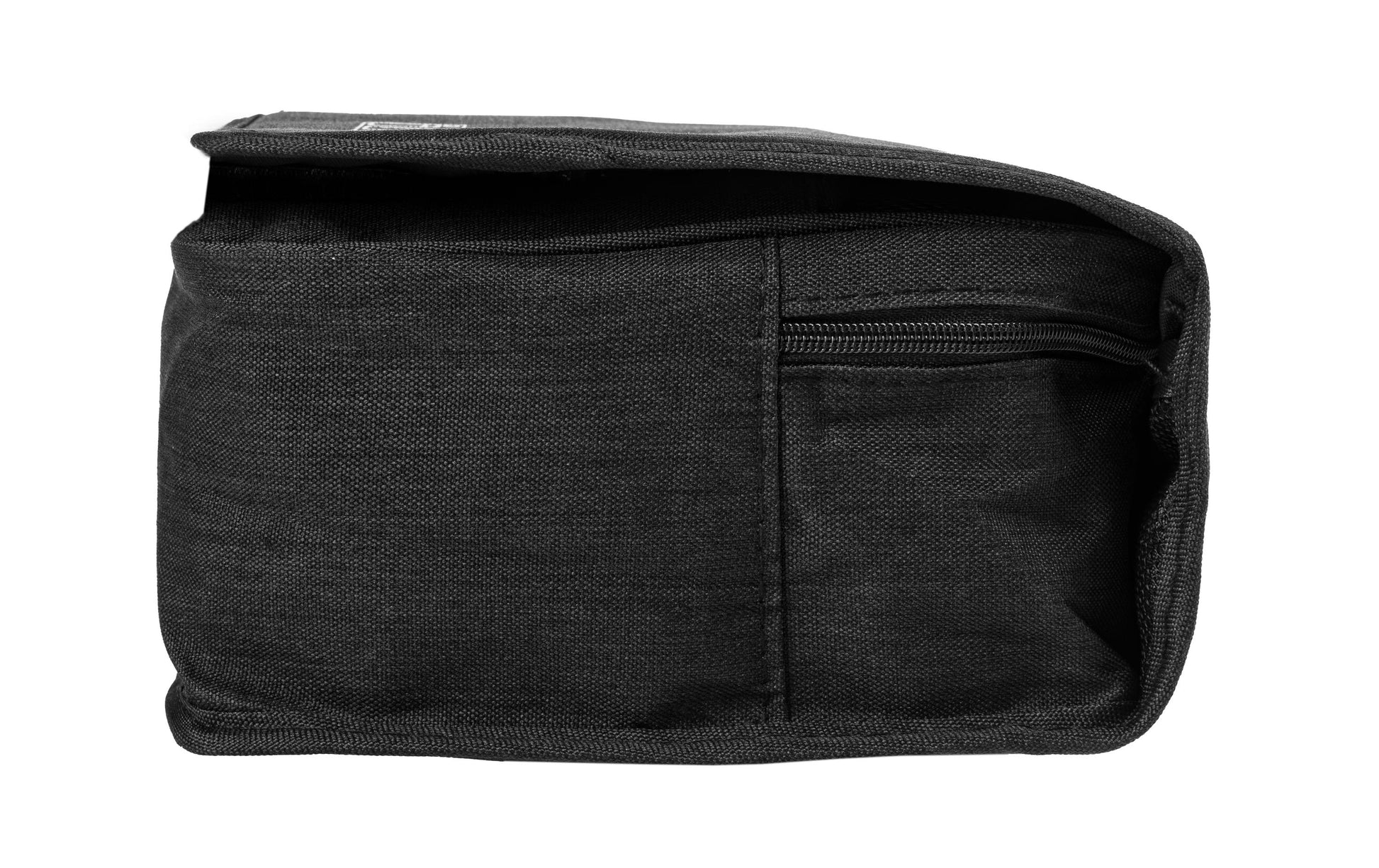 KOOR Kulturbeutel – wasserfest – 4,2 l, 25 × 17 × 10 cm – schwarz – Polyester
