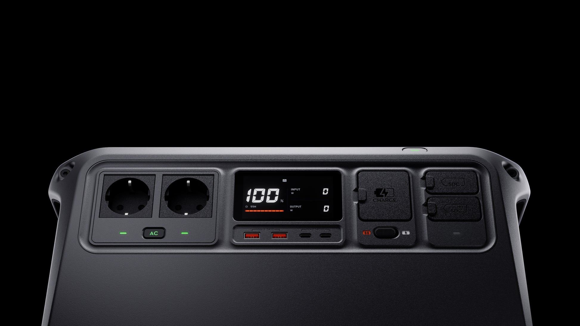 DJI Power 1000 V2 – Powerstation, 1024 Wh, 2600 W AC, LiFePO4, 6× AC, LCD, Wireless Charger