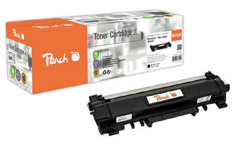 Peach TN-2420 Schwarz Toner – Kompatibel XL – 3'000 Seiten – für Brother DCPL 2510 D/DCPL 2530 DW