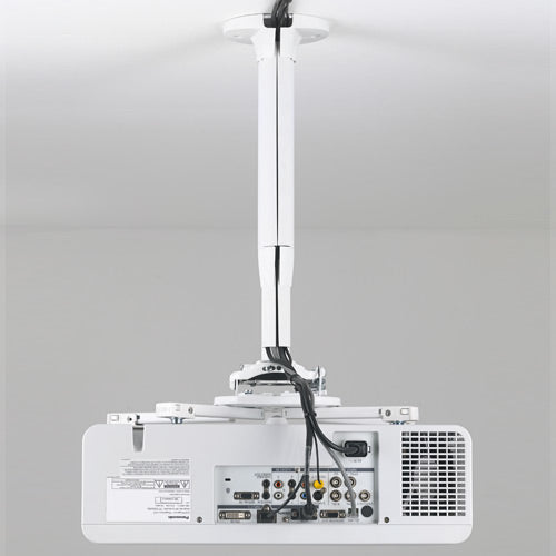 Chief KITEC030045W – Beamer Deckenhalterung, H 30–45 cm, 11,3 kg, 360° schwenkbar, neigbar, weiss