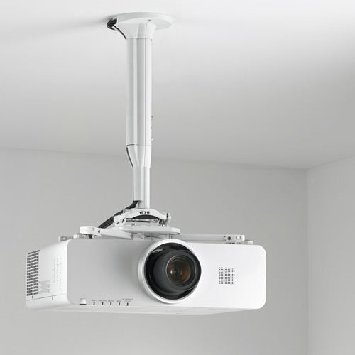 Chief KITEC030045W – Beamer Deckenhalterung, H 30–45 cm, 11,3 kg, 360° schwenkbar, neigbar, weiss
