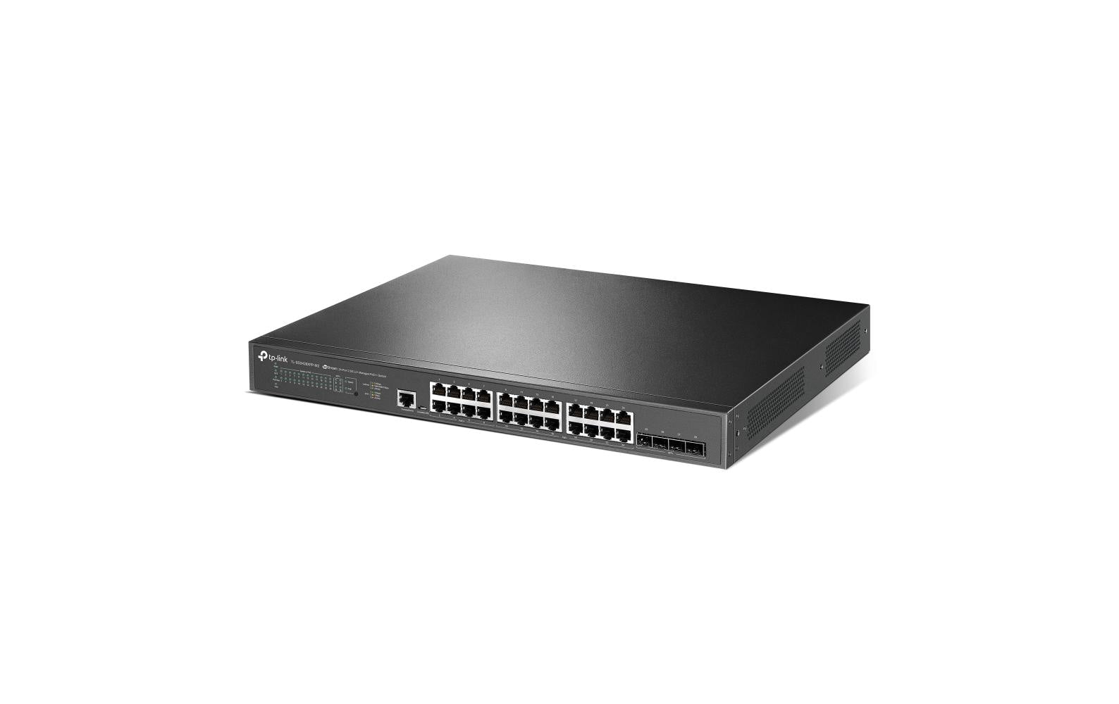 TP-Link SG3428XPP-M2 – Managed Switch – 24×2.5G, 4×SFP+, L2+, PoE++ 500 W, 1U