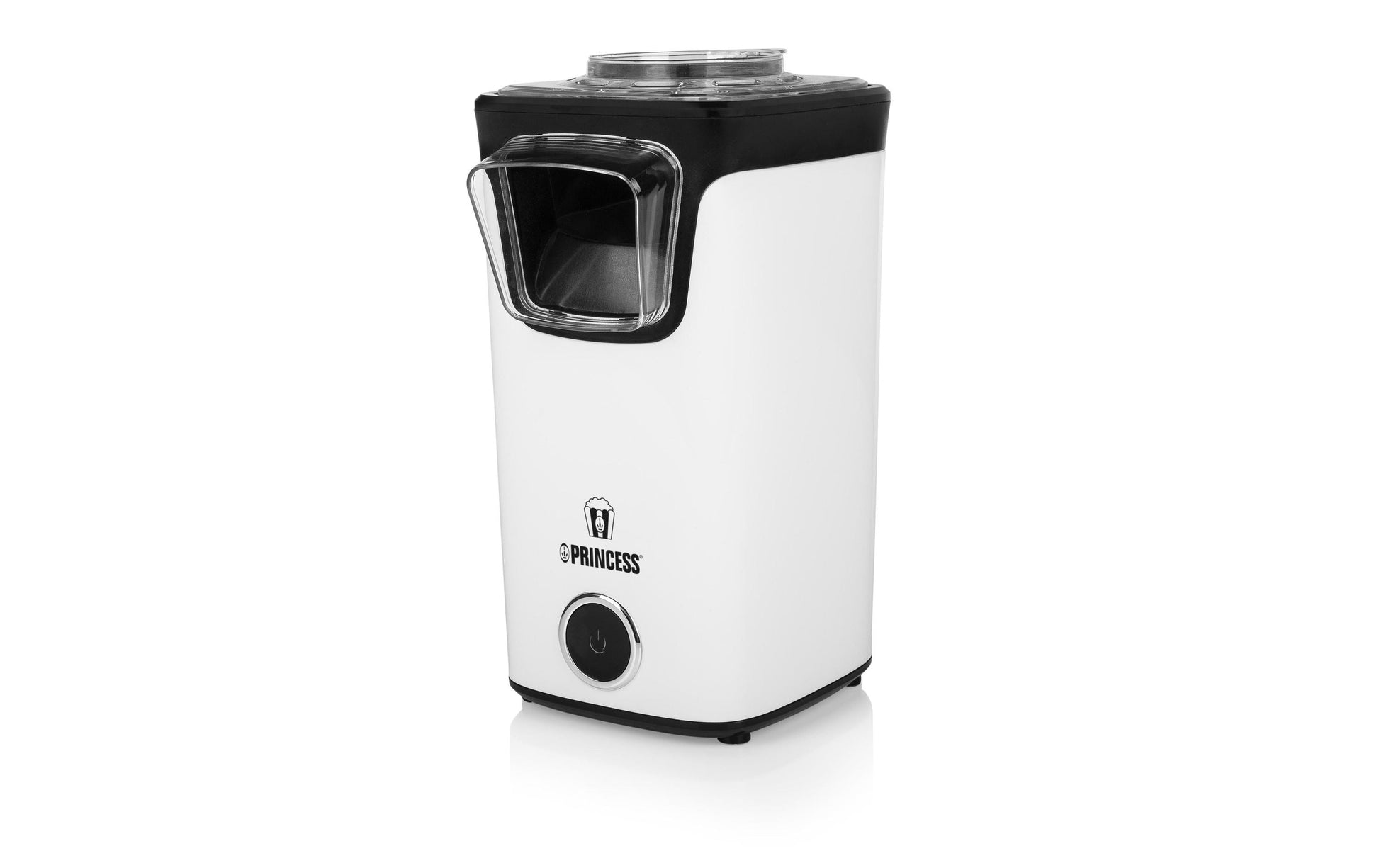 Princess Popcornmaschine 01.292986.01.001 – 60 g, 1 200 W – schwarz/weiss
