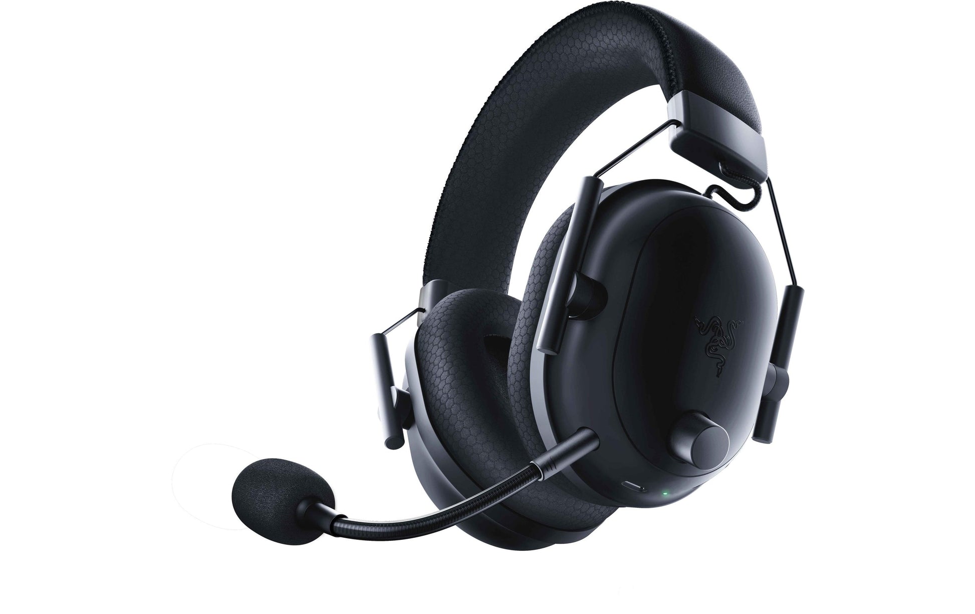 Razer Blackshark V2 Pro – Gaming-Headset – Bluetooth, Surround-Sound, abnehmbares Mikrofon – Schwarz – für PC – b