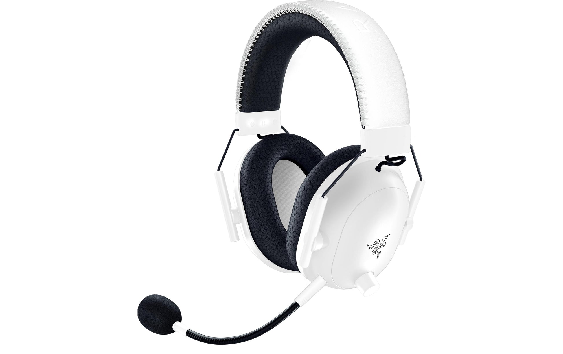 Razer Blackshark V2 Pro – Gaming-Headset – Bluetooth, Surround, abnehmbares Mikrofon – Weiss, für PS4 – bis 70 h