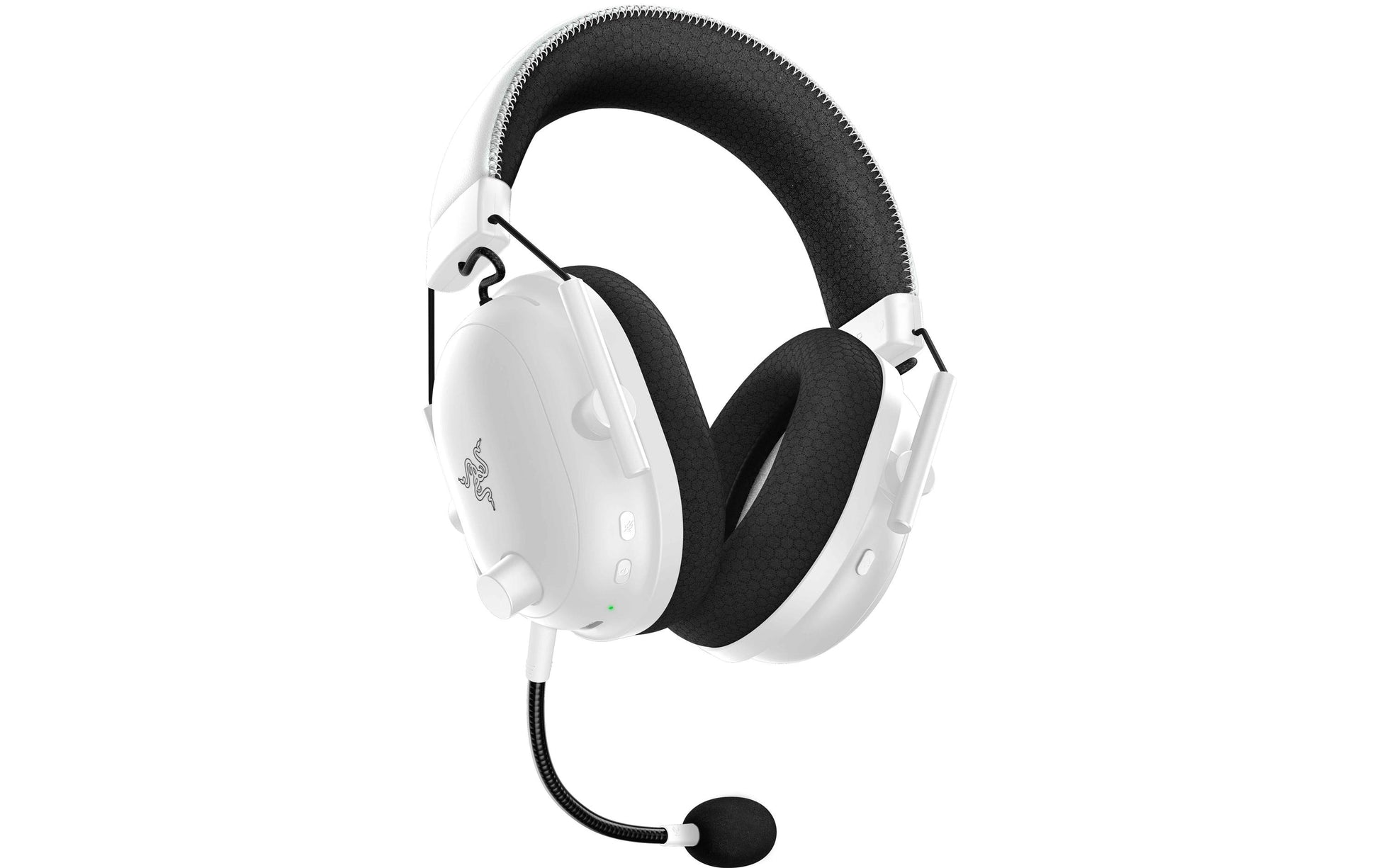 Razer Blackshark V2 Pro – Gaming-Headset – Bluetooth, Surround, abnehmbares Mikrofon – Weiss, für PS4 – bis 70 h