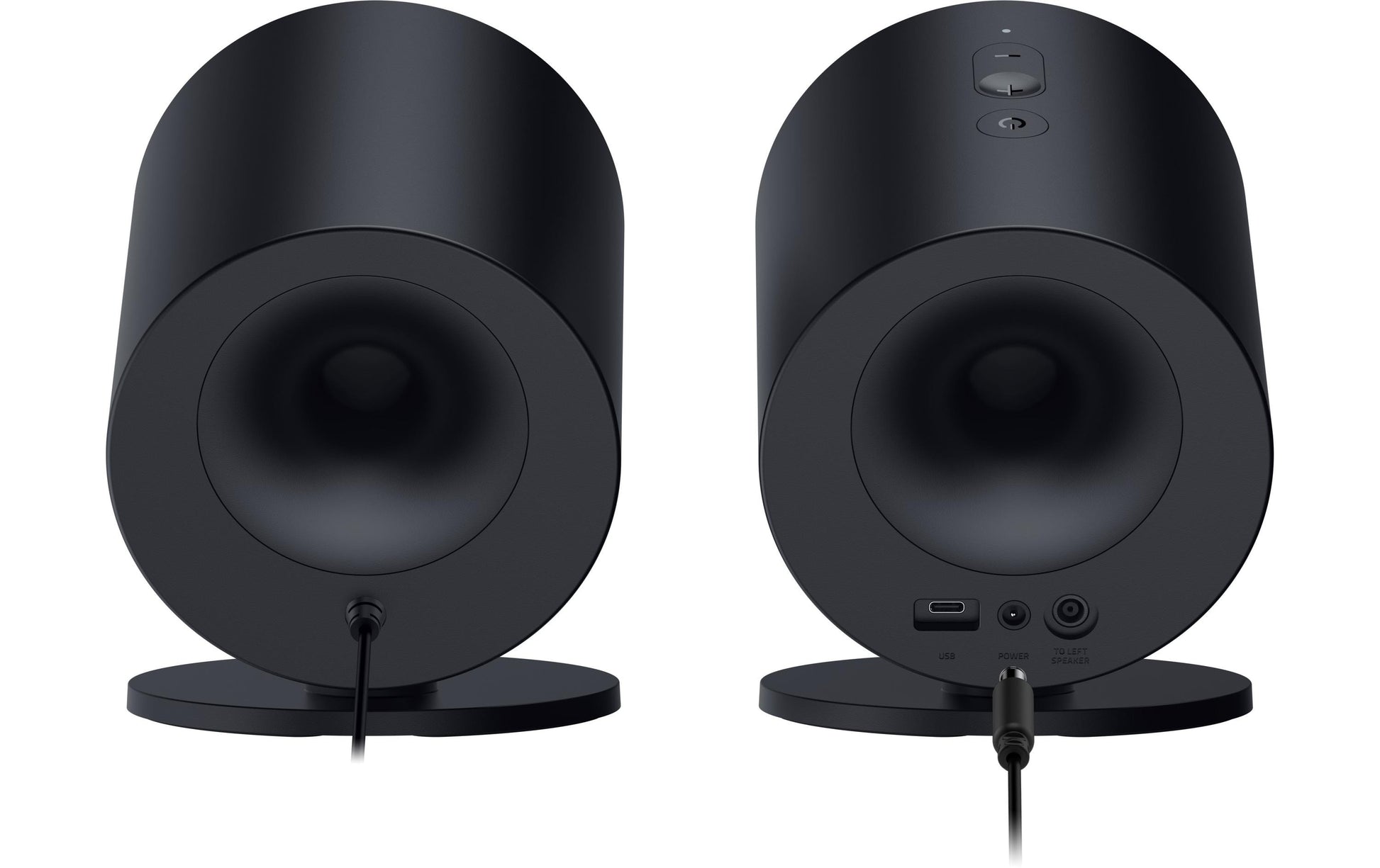 Razer Nommo V2 X, Paar – PC-Lautsprecher-Set – 2.0, THX, Bluetooth 5.0, USB-C, Schwarz