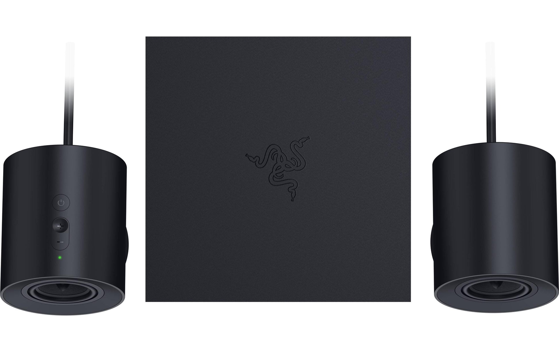 Razer Nommo V2 – PC-Lautsprecher-Set – 2.1, mit Subwoofer, Bluetooth 5.3, USB-A, Schwarz