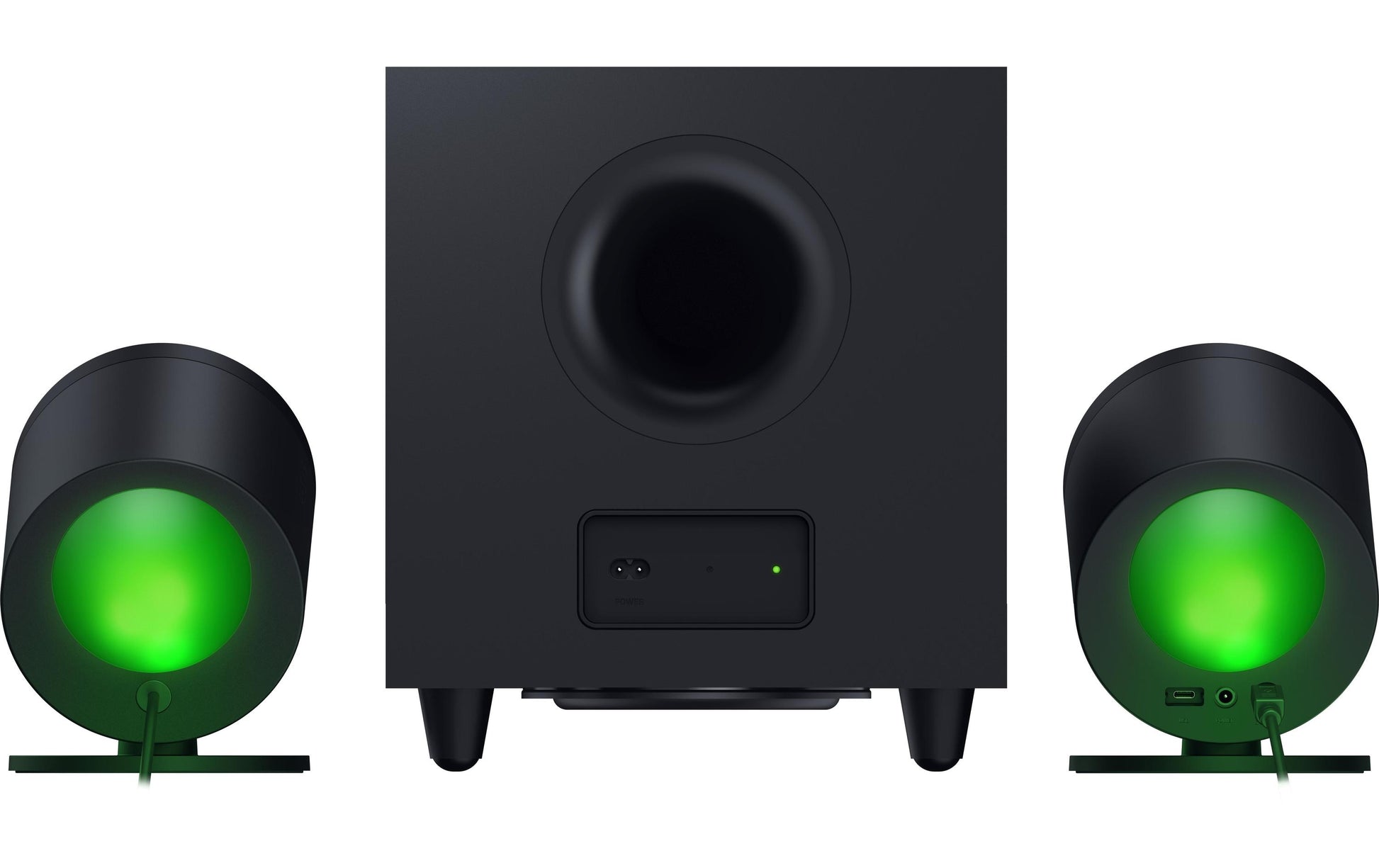 Razer Nommo V2 Pro – PC-Lautsprecher-Set – 2.1, mit Subwoofer, Bluetooth 5.3, Schwarz