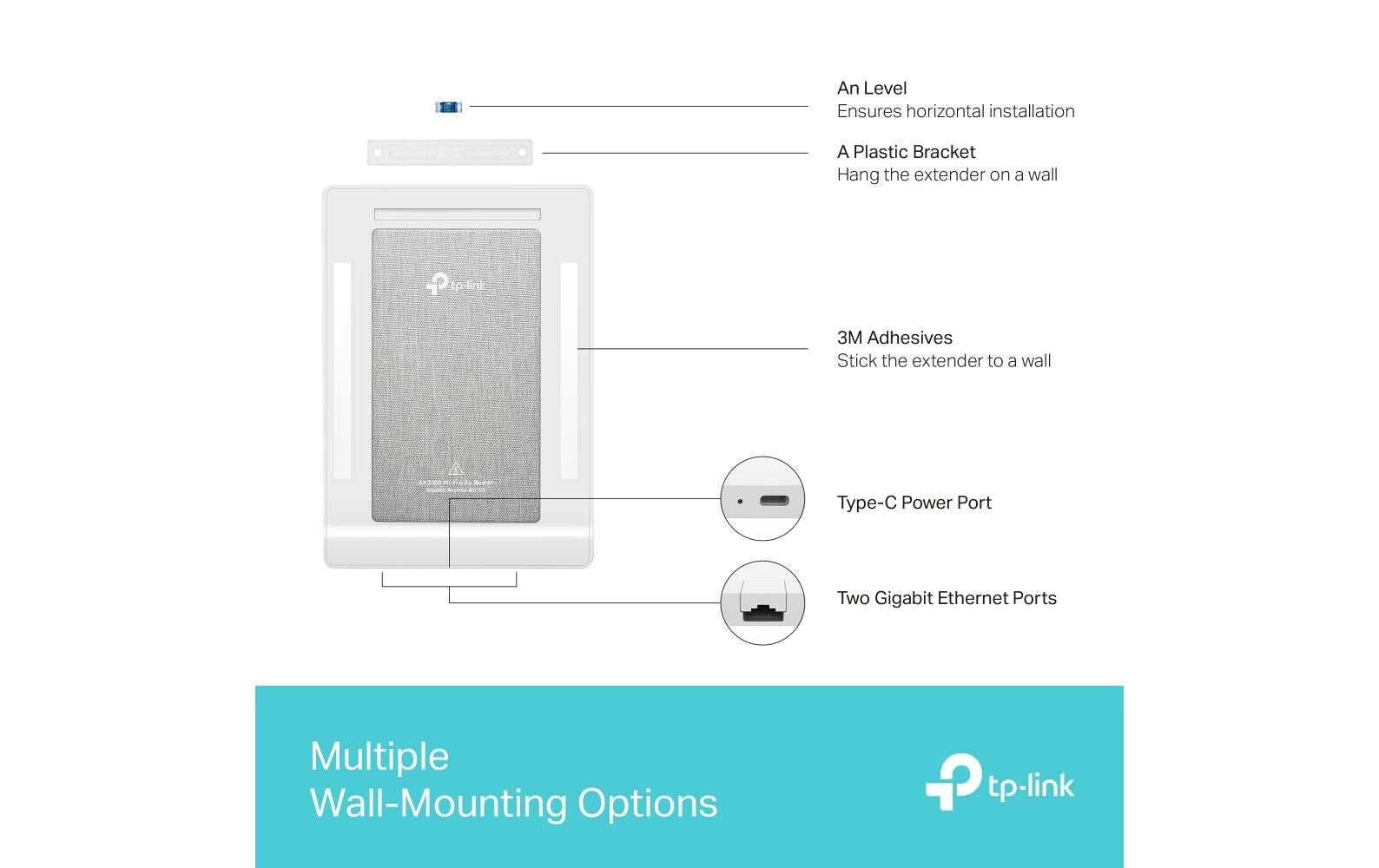 TP-Link Archer Air R5 – WLAN-Router – Wi-Fi 6 Dual-Band (2,4/5 GHz), 3,0 Gbit/s