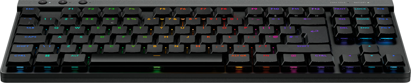 Logitech G G515 LIGHTSPEED TKL – mechanisch – Bluetooth & 2,4 GHz (Nano-Empfänger) – QWERTY (UK-INT) – RGB