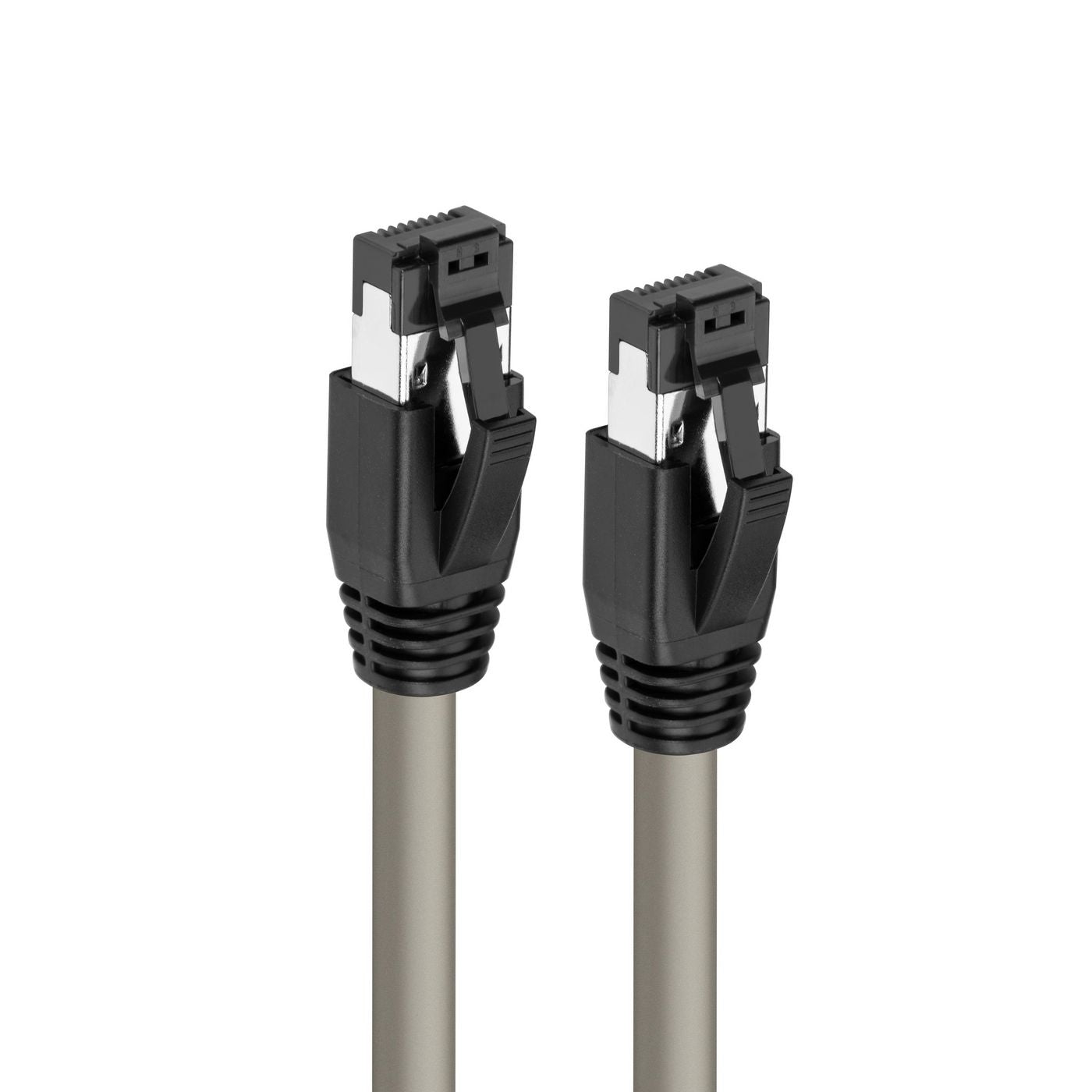 Microconnect Patchkabel – Cat8.1 S/FTP, 3 m, Grau, LSZH, RJ‑45