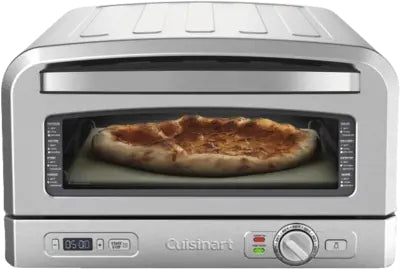 Cuisinart Pizzaofen CPZ120E – 6 Personen, Ø 30,5 cm, 1875 W – Edelstahl