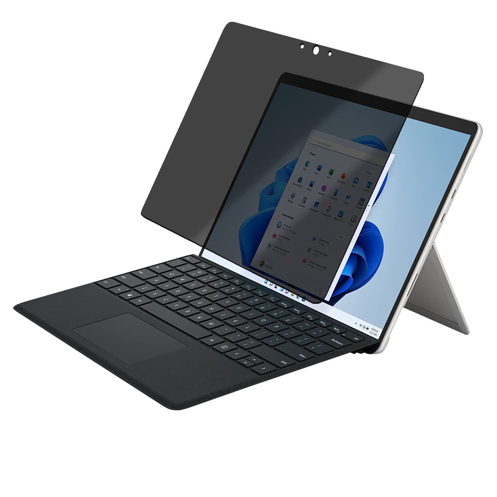 InfoCase Blickschutzfilter für Microsoft Surface Pro 8/9/10 13" – rahmenlos