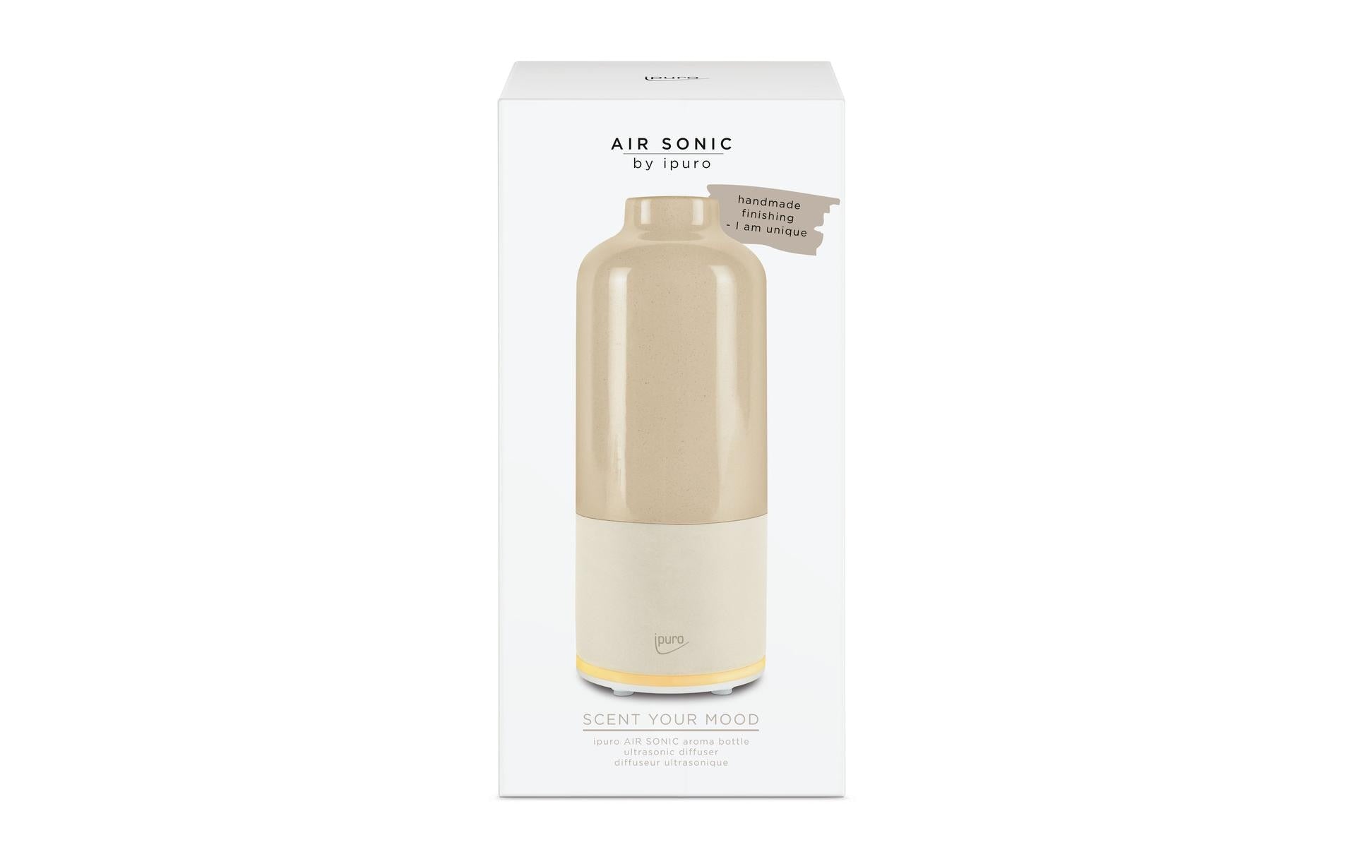 ipuro Aroma-Diffuser Air Sonic Beige – 150 ml