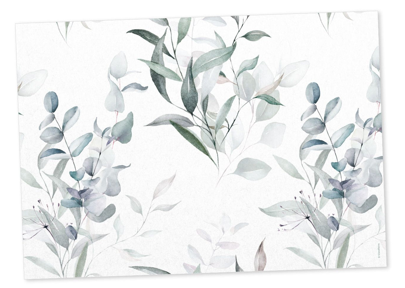 Trendform Tischset – 29,7×42 cm, 6er-Pack, Papier, Mehrfarbig, Blume, FSC