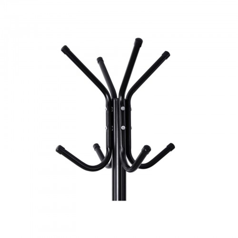 Songmics Garderobenständer – 8 Haken, Stahl, Schwarz