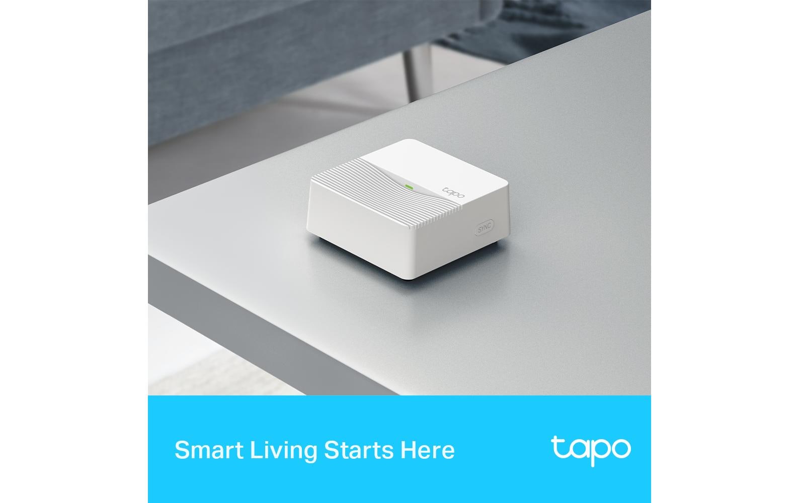 TP-Link Tapo H200 – Smart-Hub/Bridge – WLAN, LAN, Gong – für Tapo-Kameras, Videotürklingeln, Amazon Alexa