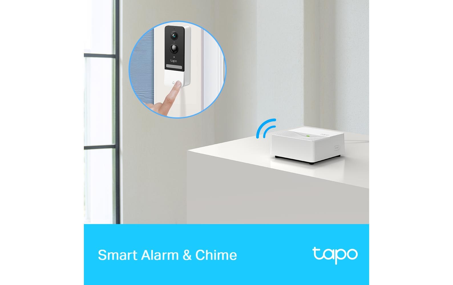 TP-Link Tapo H200 – Smart-Hub/Bridge – WLAN, LAN, Gong – für Tapo-Kameras, Videotürklingeln, Amazon Alexa