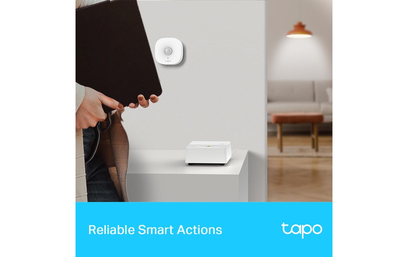 TP-Link Tapo H200 – Smart-Hub/Bridge – WLAN, LAN, Gong – für Tapo-Kameras, Videotürklingeln, Amazon Alexa