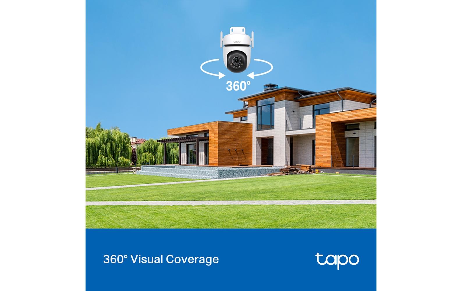 TP-Link Tapo C520WS IP-Sicherheitskamera – 4 MP, 2K QHD, IP66