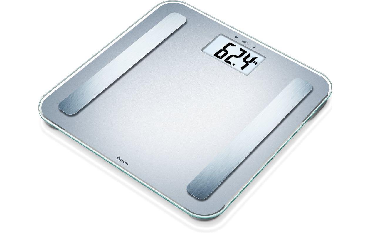 Beurer Paketwaage BF 183 Diagnosewaage – Tragkraft 180 kg, Teilung 100 g, Wiegefläche 30 × 30 cm