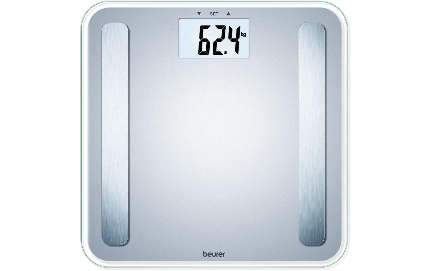 Beurer Paketwaage BF 183 Diagnosewaage – Tragkraft 180 kg, Teilung 100 g, Wiegefläche 30 × 30 cm