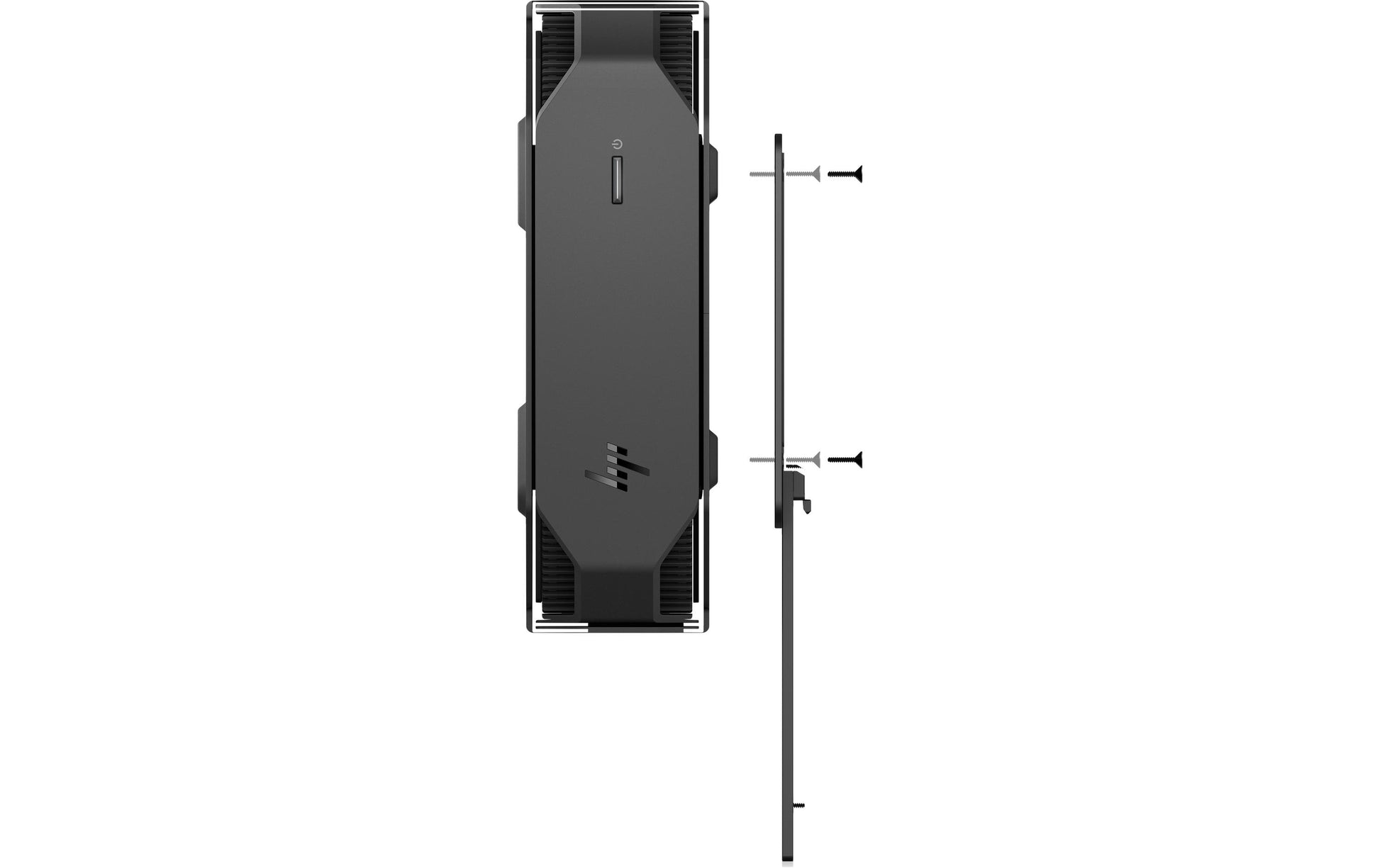 HP B600 – VESA Adapterplatte – für HP Z40c G3 WUHD Curved Display, HP Z34c G3 WQHD Curved Display