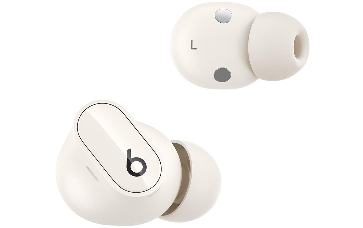 Beats by Dr. Dre Studio Buds+ TWS In-Ear – ANC, TWS, mit Ladecase, Elfenbein