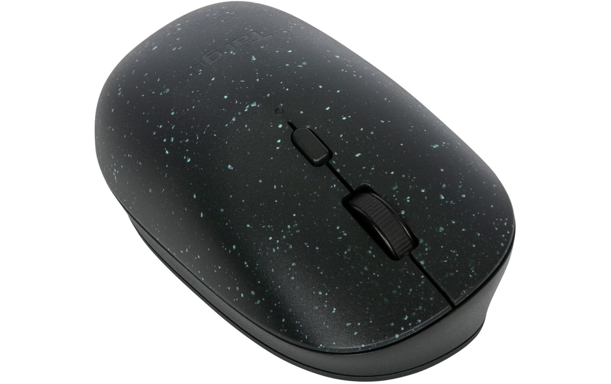 Targus EcoSmart Nachhaltige Ergonomische Maus – kabellos, Silent-Tasten, aus recyceltem Material, schwarz