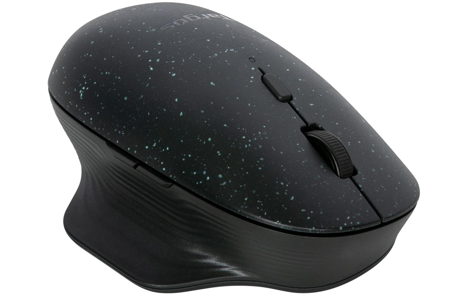Targus EcoSmart Nachhaltige Ergonomische Maus – kabellos, Silent-Tasten, aus recyceltem Material, schwarz