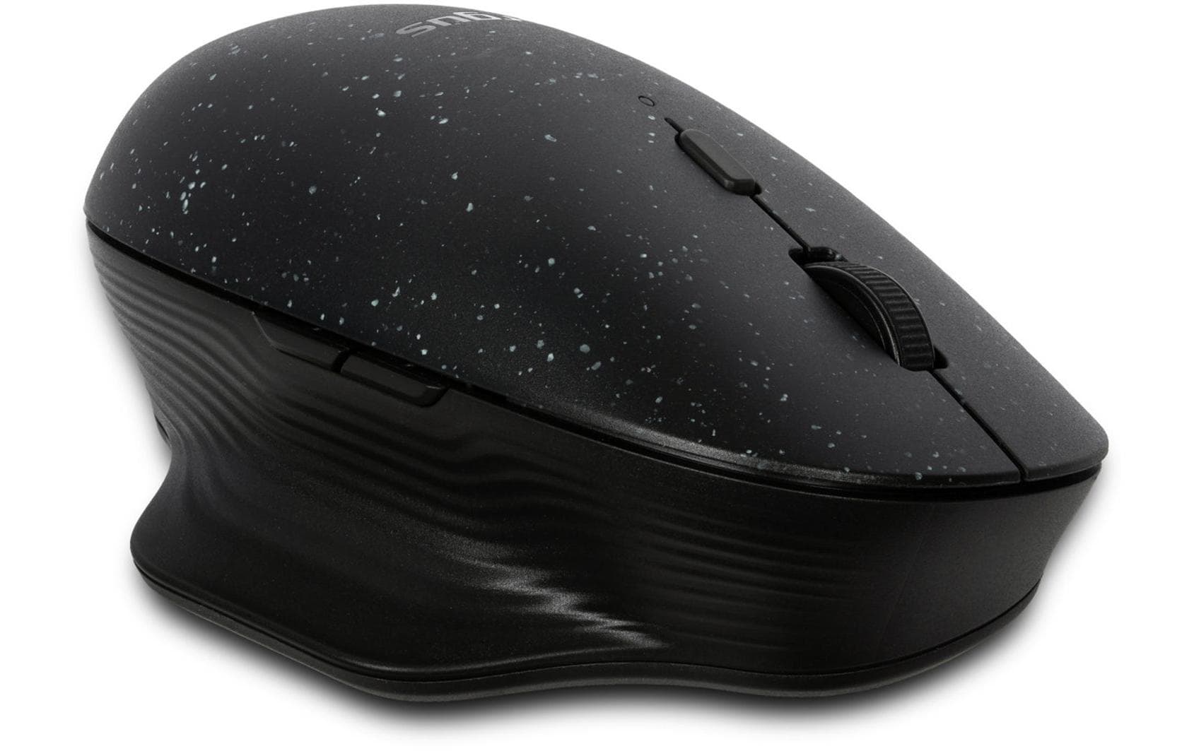 Targus EcoSmart Nachhaltige Ergonomische Maus – kabellos, Silent-Tasten, aus recyceltem Material, schwarz
