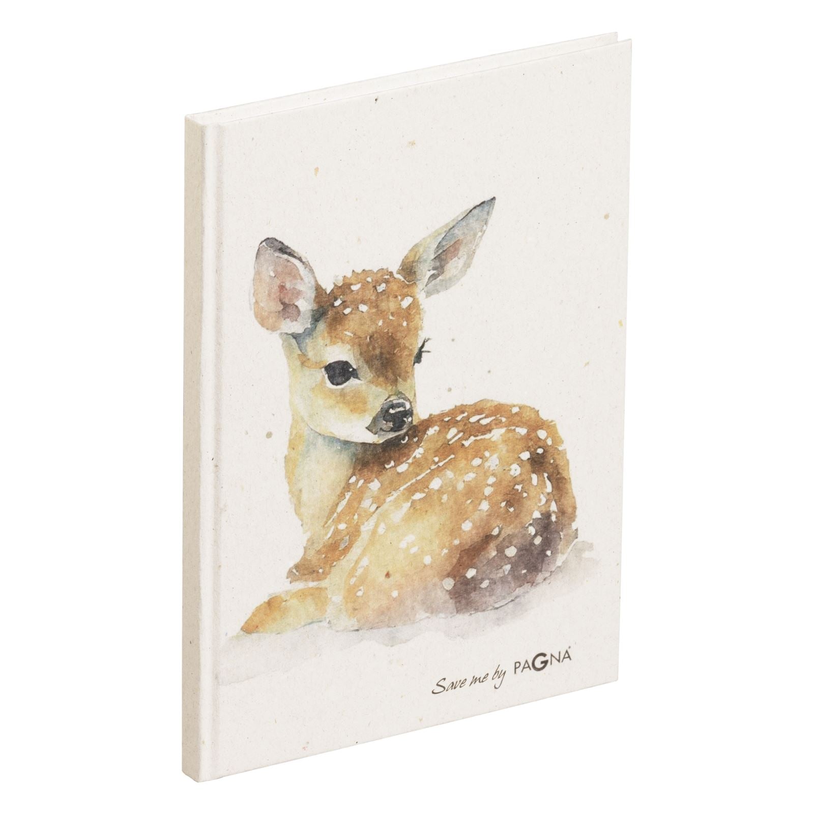 Pagna Notizbuch, A5, punktkariert, Fadenheftung, Karton, 128 Seiten, 70 g/m² – weiss